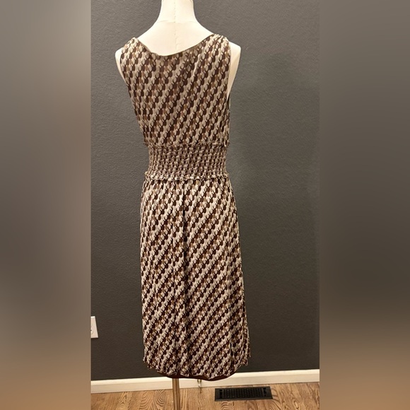 STUDIO M - circular pattern tulle midi/maxi sleeveless dress - Picture 2 of 7